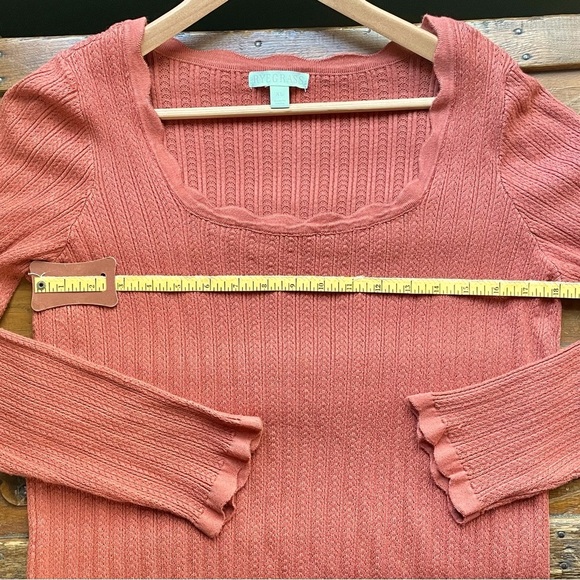 Ryegrass Rust Scalloped Top Size XL - Picture 4 of 7